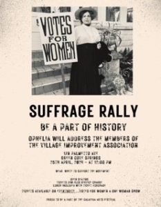 Suffrage Rally
